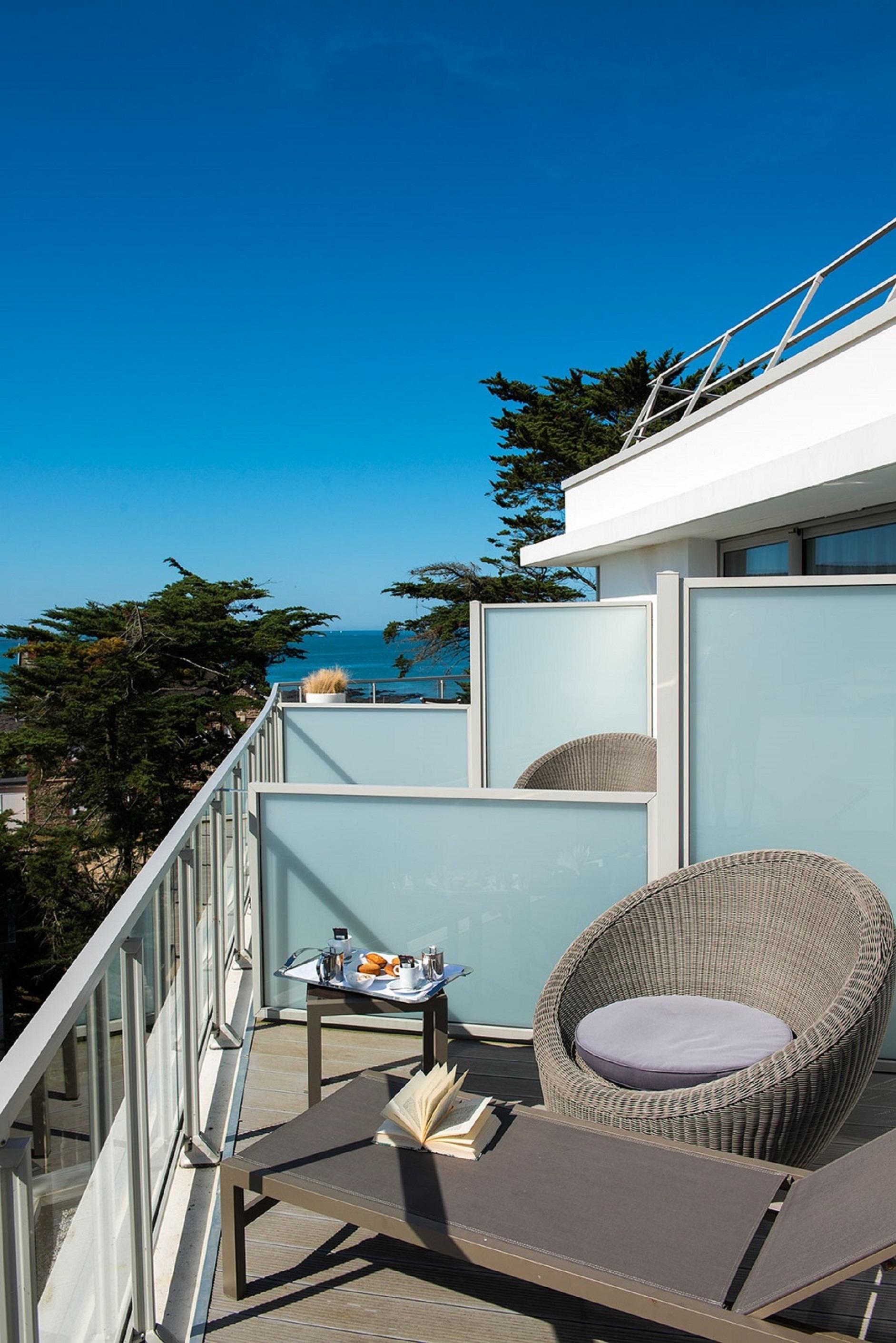 Hotel Chateau Des Tourelles - Relais Thalasso & Spa Pornichet Exterior foto